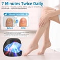 thumbnail image 4 of Zvous Nail Fungus Treatment Device, Toenail Fungus Laser with 940nm Infrared & 500nm Blue Light, Home Antifungal Light Therapy, Easy to Use (BLACK), 4 of 6