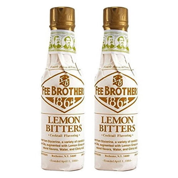 Fee Brothers Lemon Cocktail Bitters - 5 oz - 2 Pack