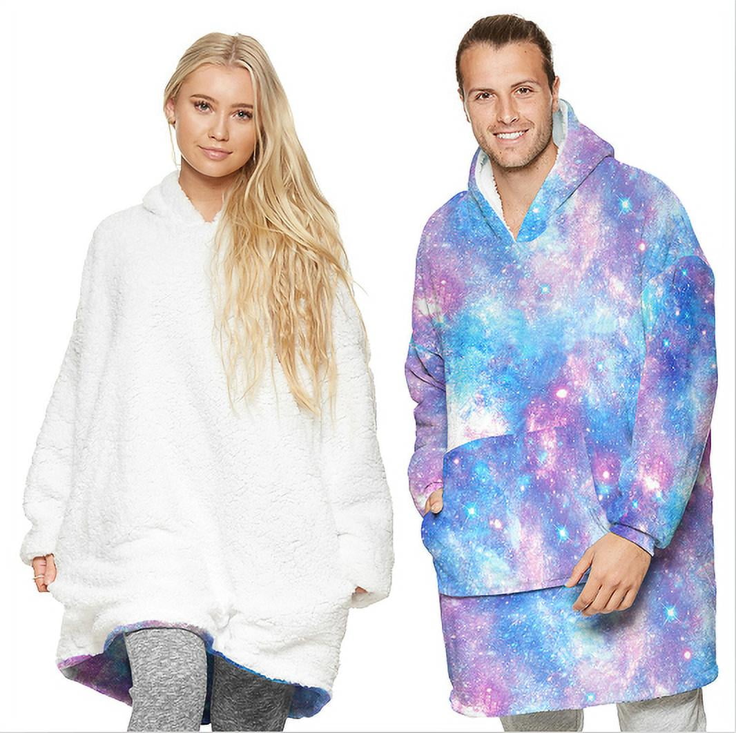 Adult Oversized Hoodie Blanket Fluffy 