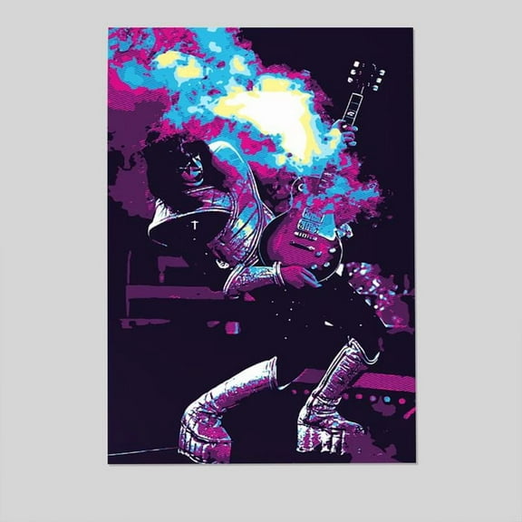 Music Poster- Ace Frehley Poster, One Sheet Wall Size 24''x36'' -Gategoo