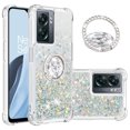 thumbnail image 1 of Case for FOXDOCK OnePlus Nord N300 Full Corner Protection Glitter Phone Case with Ring Holder, 1 of 4