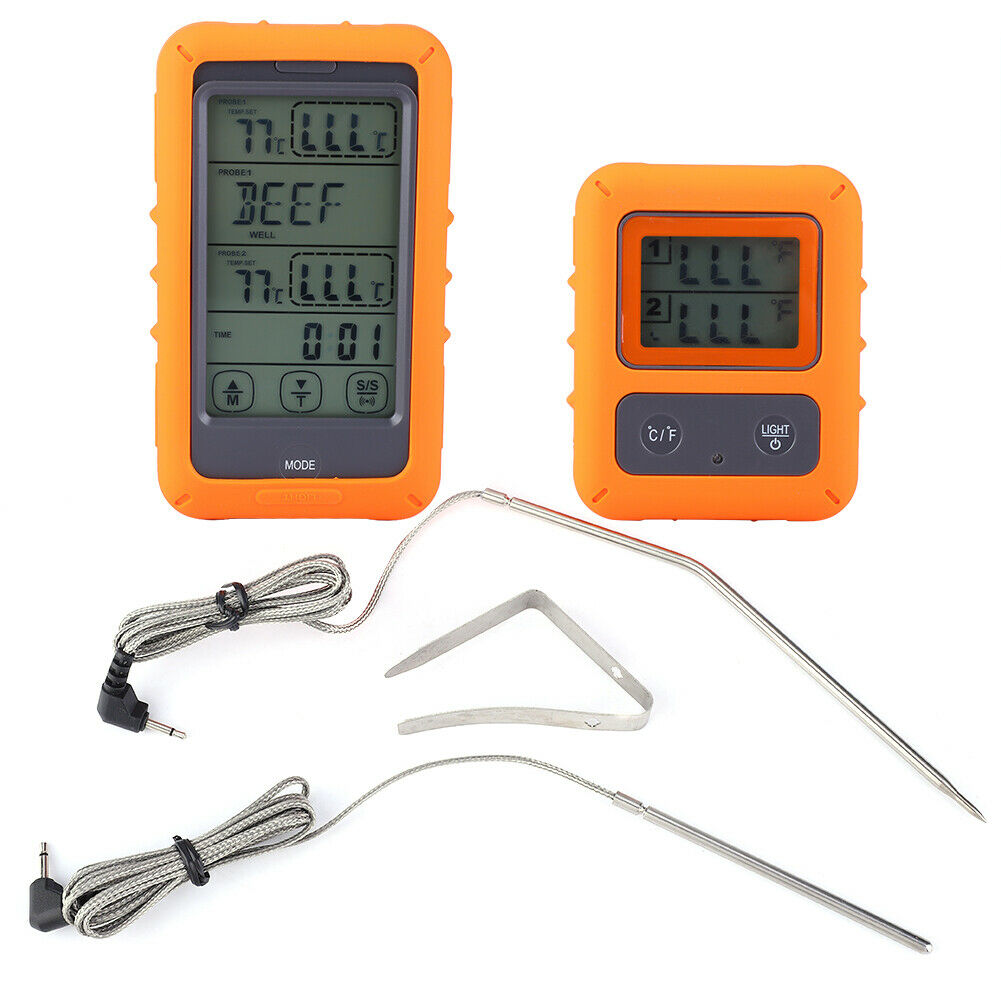 TSTP20 Wireless Remote Digital Cooking Grill Food Meat Thermometer