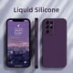 thumbnail image 1 of Funda de silicona líquida para teléfono Xiaomi Redmi Note 11 10 9 8 Pro Max 11S 10S 9S 9T 9A Mi 12 11 10T 11T Pro Poco X3 F3 M4 Pro Fivean unisex, 1 of 2