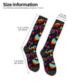 thumbnail image 3 of Bingfone Compression Socks for Women and Men Long Socks for Running Athletic Cycling Nurse-Lgbt Rainbow For Pride, 3 of 8
