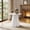 White, variant on 31.5 Inch Round Dining Table for Small Spaces, Modern Pedestal Base Table, Compact Wood Table for Kitchen, Apartment, Breakfast Nook,White