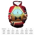 thumbnail image 2 of Bill Cipher Hoodie with Pocket for Men Women Couple Gift, 2 of 7