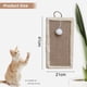 thumbnail image 2 of Rascador de pared para gatos, almohadilla rascadora vertical para gatos montada en el piso o la pared para gatos de interior, adultos o gatitos, protector de muebles de pared para gatos, 2 of 7