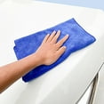 thumbnail image 3 of 10pcs Car Cleaning Towel Soft Absorbent Cleaning Cloth Microfiber Beauty Car Wash Dry Wipe Purple, 3 of 10