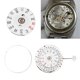 thumbnail image 5 of Movimiento de reloj con calendario doble, tres agujas para reloj con movimiento 8205, dorado, 5 of 9