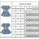 thumbnail image 5 of Infant Baby Girls Denim Outfit Off Shoulder Cropped T-shirt Top Skirt Summer Clothes Set, 5 of 5
