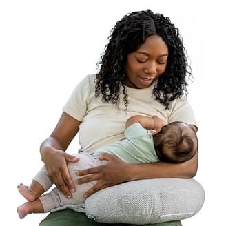 Boppy Original Nursing Pillow and Positioner, Cotton Blend