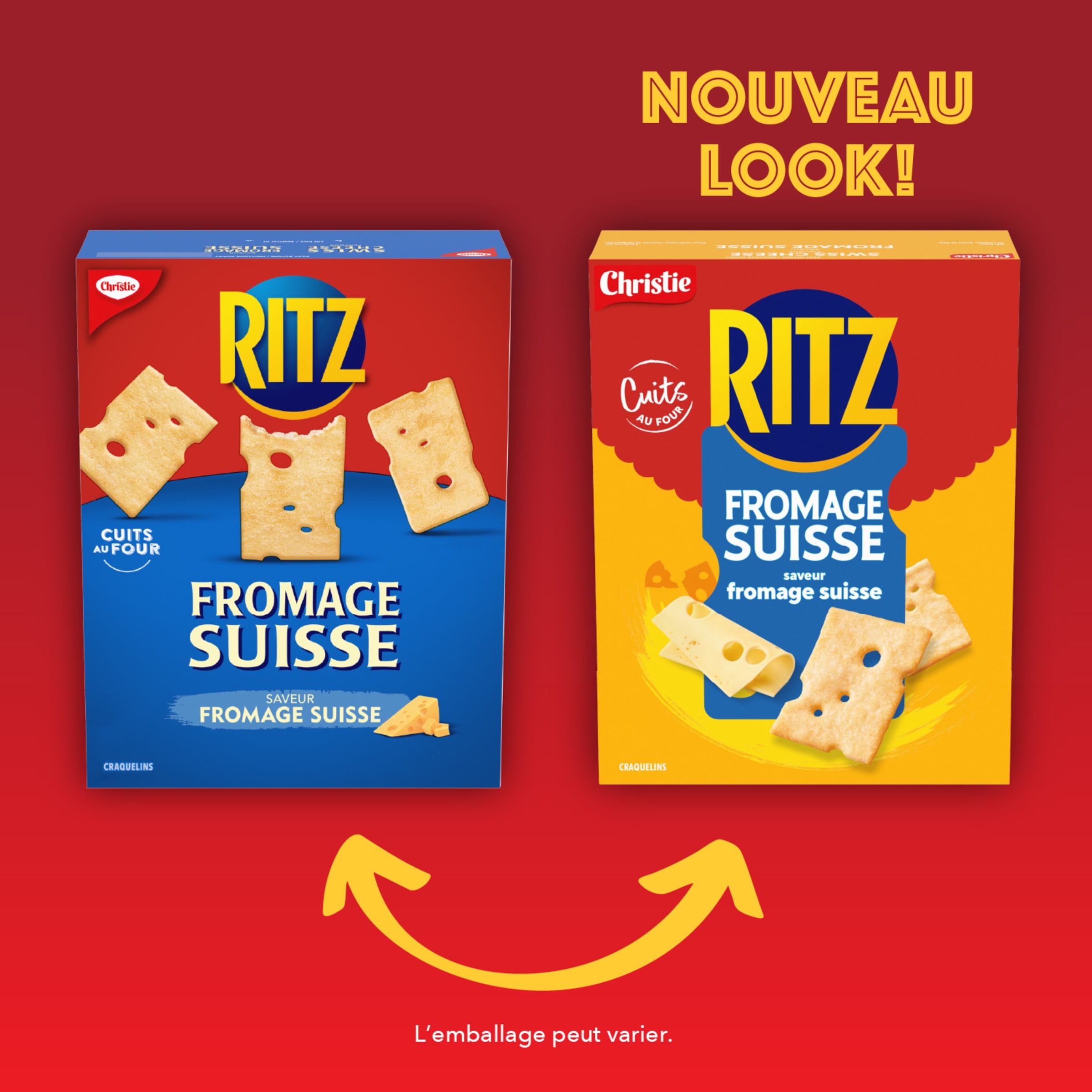 RITZ Swiss Cheese Crackers