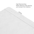 thumbnail image 4 of Hardcover Notebook, PU Leather Multipurpose Portable A5 Notebook  for Business White,Orange,Black,Red,Yellow,Green,Blue, 4 of 7