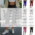 thumbnail image 3 of Women’s Faux Leather Capri Pants Elastic High Waist with Zipper & Button Closure, Loose Straight Wide Leg Cropped Trousers with Pockets White, 3 of 9