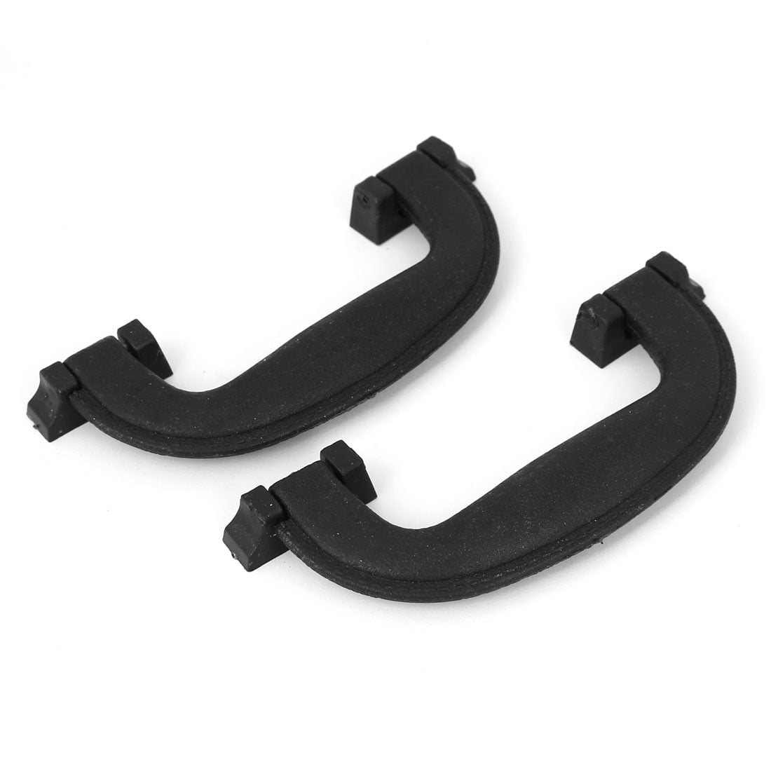 Unique Bargains 140mm Long Plastic Luggage Part Suitcase Side Carrying Pull Handle 2pcs