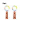 thumbnail image 1 of 2/6pcs 2m 20 LED New Night Lights Bottle Lights Cork Lights Wine Bottle Starry String Lights For Wedding Festival Party Christmas DecorMulticolor2pcs Gao Jinjia unisex, 1 of 2