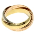 thumbnail image 3 of Pre-Owned Cartier Trinity #48 Ring, 18K Yellow Gold/18KPG/18KWG, Women's, 3 of 9
