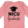 thumbnail image 4 of Inktastic Nicu Graduate-graduation Hat Boys or Girls Long Sleeve Baby Bodysuit, 4 of 5