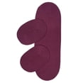 thumbnail image 1 of Better Trends SS-3PCB2472BU 24 x 72 in. Ensemble de Tapis de Tresse de Pays Réversible - Bourgogne Solide - 3 Pièces, 1 of 5