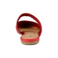 thumbnail image 4 of Journee Womens Olivea Slip On Almond Toe Mules Flats, 4 of 10