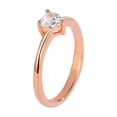 thumbnail image 7 of EOEMY Love Heart Silver/Gold/Rose Gold Cz Band 925 Silver Womens Wedding Ring Sz 4-9.5, 7 of 7