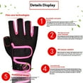thumbnail image 4 of Guardurnaity Guantes de poliéster para , para hombre, talla 3/4, para kayak, remo, yate, pesca, soporte para plancha. guantes y mitones XL, 4 of 6