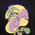 thumbnail image 3 of CafePress - Mardi Gras Flamingo Sweatshirt - Pullover Hoodie, Classic, Comfortable Hooded Sweatshirt, 3 of 4