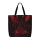 thumbnail image 1 of Balery Red Gothic Skeleton Throne Bolsa de Mano para Mujeres con Cremallera, Bolsa de Gimnasio con Compartimentos, Bolsa para Laptop, Bolsa para Trabajo, 1 of 7
