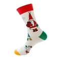 thumbnail image 2 of Mens Performance Cotton Pad Sports Leisure Socks Christmas Pattern Socks For Men, 2 of 3