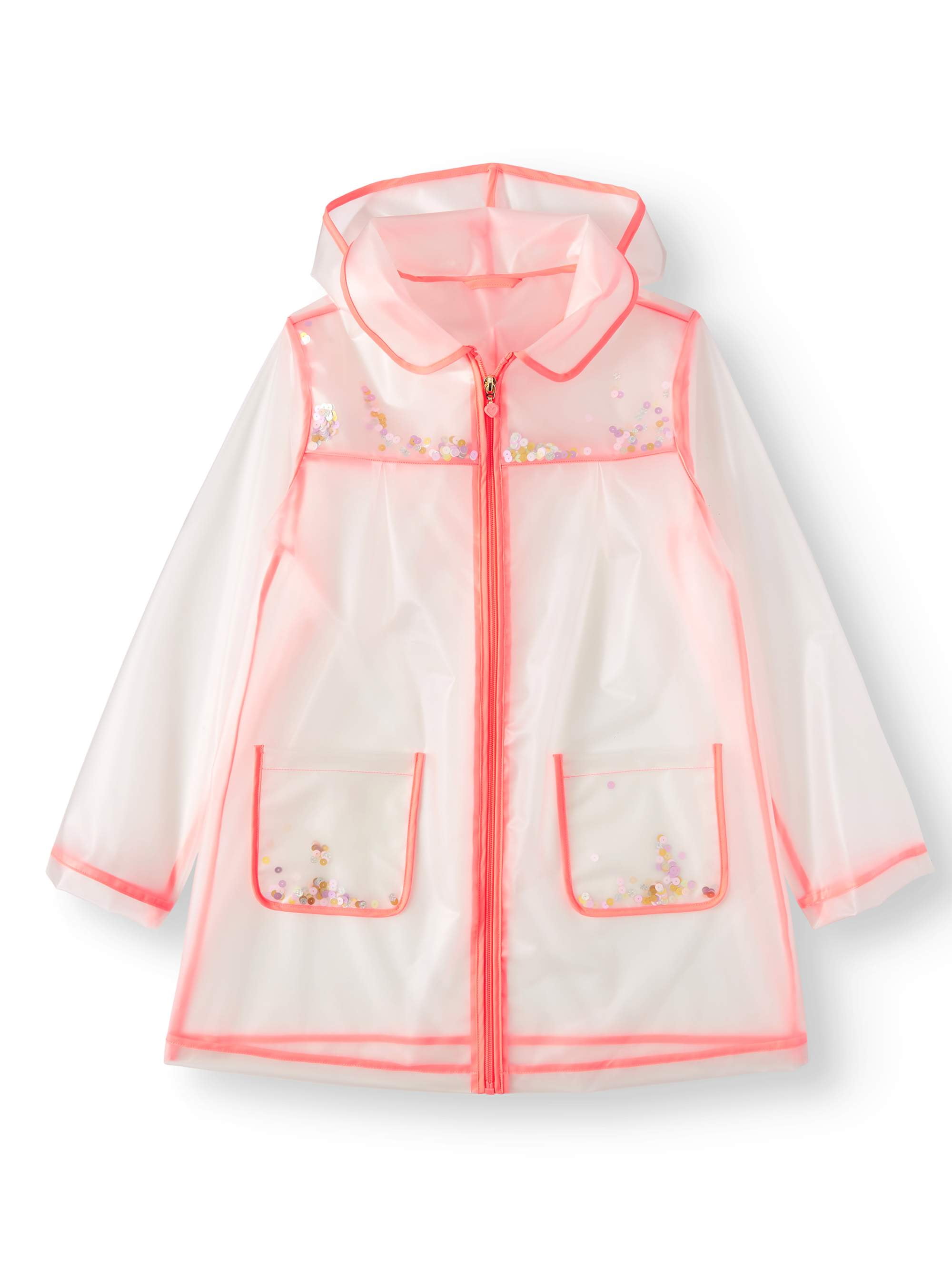Wonder Nation Sequin Raincoat (Littlle 