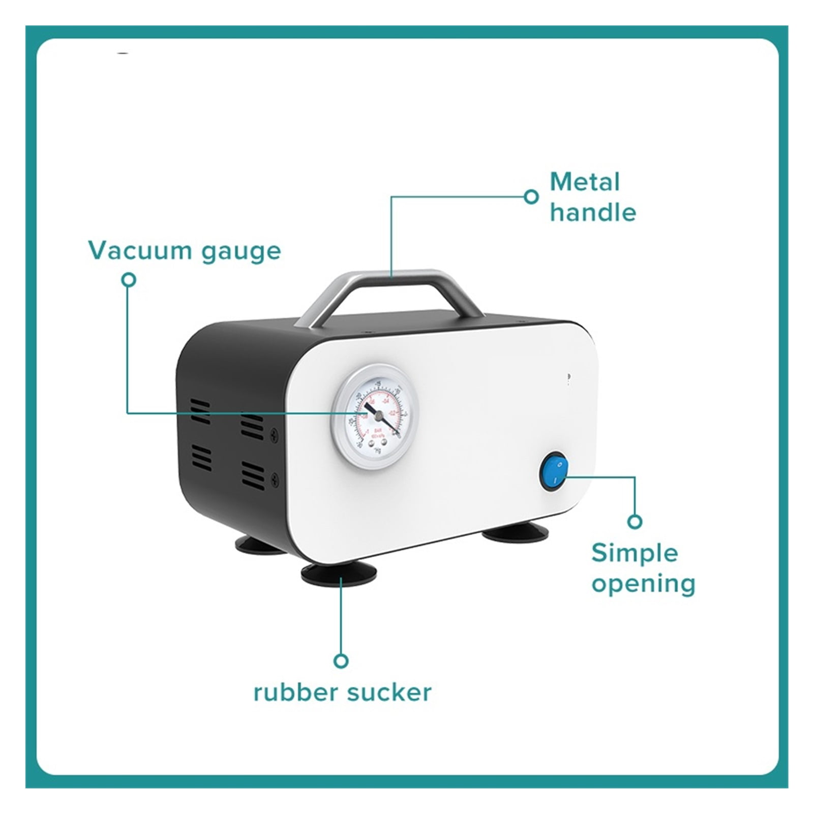 DC 12v Mini Oil-free Diaphragm Air Vacuum Pump Laboratory Filter Pump Portable Negative Pressure Pump Lab Equipment ,Easy to Operate