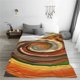 thumbnail image 5 of Balery Colorful Swirl Manta de Felpa Suave y Acogedora – Cobija de Franela Aterciopelada para Cama, Lavable y Cálida para Sofá, Mascotas, Transpirable-50"x40", 5 of 7