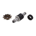 thumbnail image 2 of Bikes Drive Sprocket,  Shaft Gear Kit Perfect Match Steel Alloy Easy Installation Rustproof  For 66cc 80cc 2 Stroke Engine Motorized Bicycle, 2 of 8