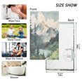 thumbnail image 6 of Yayeee 100% Cotton Hand Towels for Bathroom 16" x 28" Soft Absorbent Kitchen Towel, Watercolor Mountatin, 6 of 7