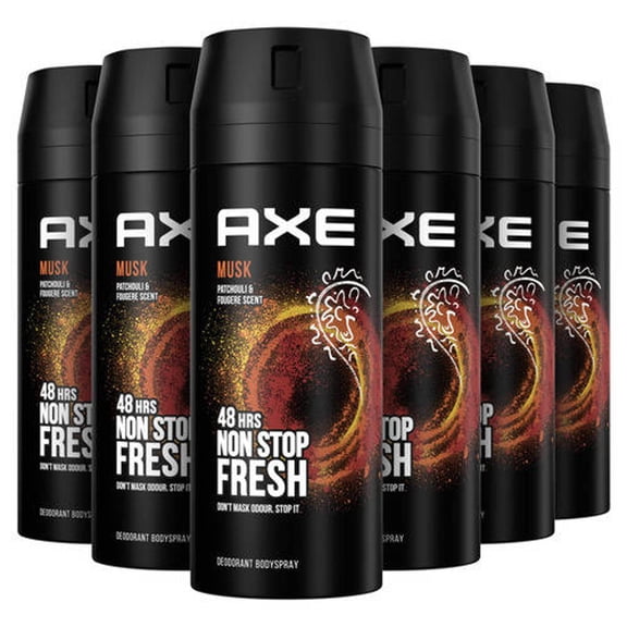 AXE Musk Deodorant Body Spray (150ml) (Pack of 6)