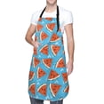 thumbnail image 3 of Uemuo Cartoon Watermelon Pattern Waterproof Apron Adjustable Dishwasher Apron- Apron for Women Men Heavy Duty Work Apron for Dishwashing Chemical Lab, 3 of 9