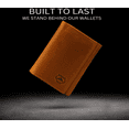 thumbnail image 4 of Stealth Mode Trifold Leather Wallet for Men with RFID Blocking (Light Brown), 4 of 6