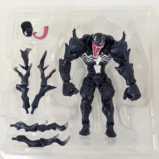 Increíbles figuras de YAMAGUCHI, colección de figuras de acción de Arkham Knight, modelo de Anime, Pantera Negra, Deadpool, figuras móviles, juguetes, regalos