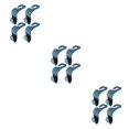 thumbnail image 4 of Sidaley 4 piezas vehículo reposacabezas gancho reutilizable desmontable 360 ​​grados asiento trasero juguete bolsa de compras colgante soporte azul Type1 NO1 Sidaley CBP254222, 4 of 6