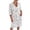 White, variant on CAIXIA Women'S Robes With Zipper Front Women's Soft Winter Robe Button Front Bathrobe Cozy Loungewear For Home Relaxation