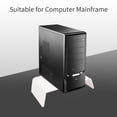 thumbnail image 4 of Labymos Acrylic Monitor Stand Riser Universal Computer Desktop Ergonomic Laptop Stand Rectangle Bracket Organizer for, 4 of 8