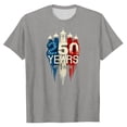 thumbnail image 3 of MAIHAN 250th Anniversary Usa Shirt Women Patriotic T-Shirt 4th Of July Crew Neck T-Shirts Shirt Summer Baggy Tops Casual Short Sleeve Tee Tops, 3 of 3
