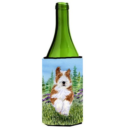 

Bearded Collie Wine bottle sleeve Hugger - 24 oz.