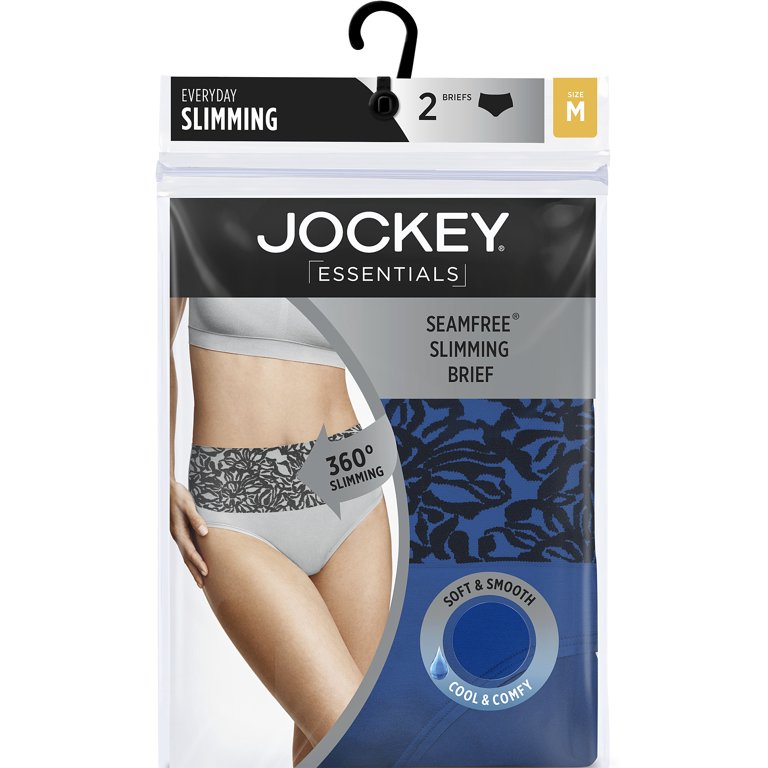 Jockey Essentials Women's Slimming Brief Bodysuit, Seamfree Shapewear, All  Over Smoothing, Sizes Small-3XL, 5671 
