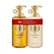 Daeng Gi Meo Ri Ki Gold Ginseng Blossom Shampoo & Treatment Set [Real Ginseng Inside!] 24 Fl. Oz. each.