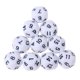 thumbnail image 4 of 10 piezas de acrílico de 16 dados laterales poliédricos dados 16-Die D16 para , Blanco Yotijar Dados poliédricos, 4 of 7