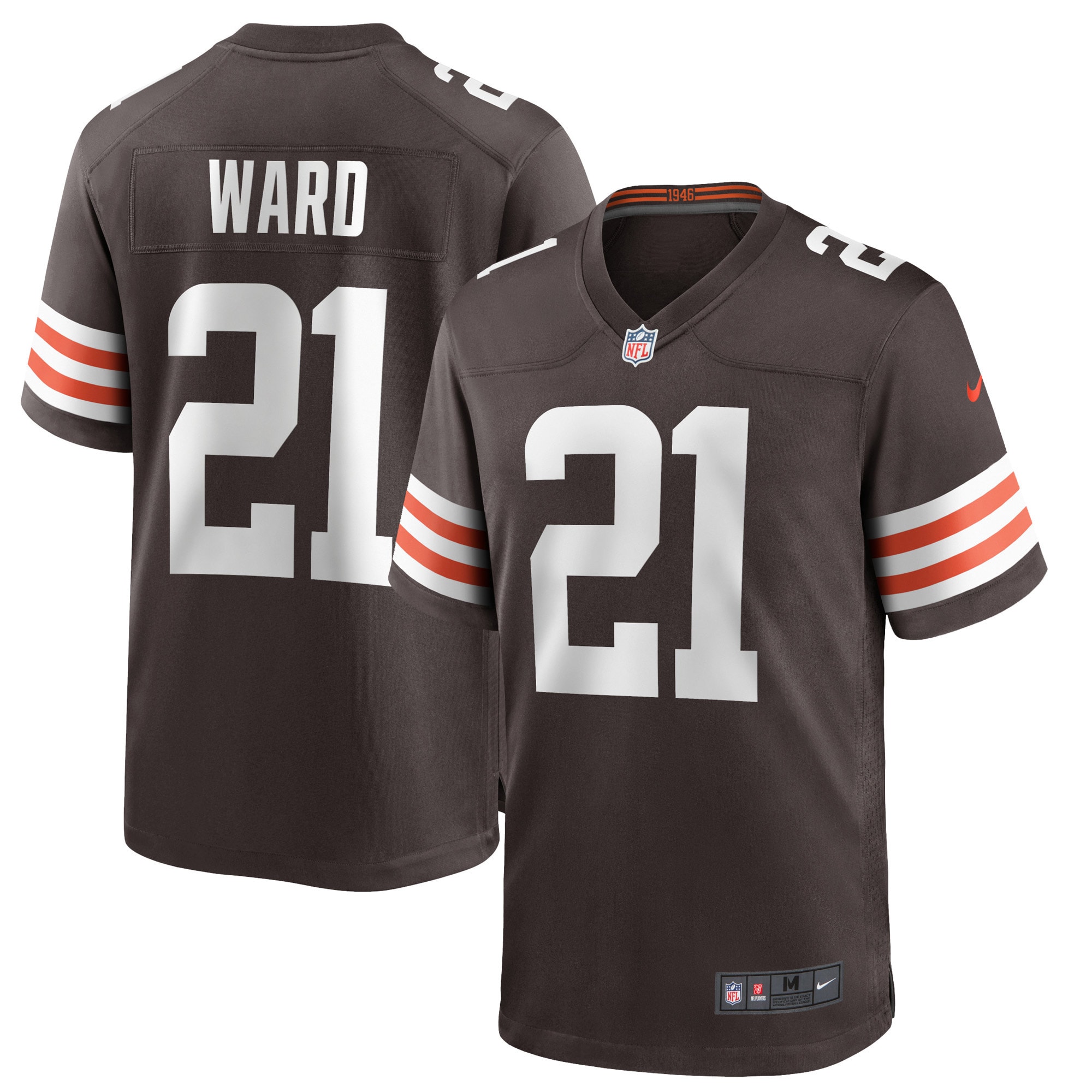 browns grey jersey