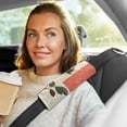 thumbnail image 6 of WOBOGO Pink Rose Seat Belt Cover 2 Piece Soft Comfort Driving Shoulder Pad Suitable for All Cars and Backpacks, 6 of 8