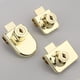 thumbnail image 2 of Elegant Gold Glass Door Lock Latch with Keys for Display Case Wine Cellar, 2 of 4