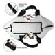 thumbnail image 4 of Fotbe Bulldog Sunglasses Face Bolsa Tote Estética de Lona con Estampado para Mujer - Bolsa Reutilizable de Hombro Casual para Vacaciones, Compras, Trabajo y Gimnasio, 4 of 8